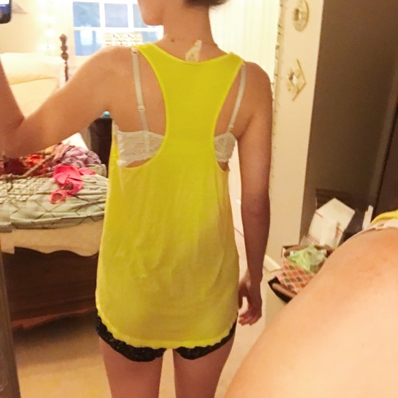 Free People Yellow Tank Top - Picture 2 of 2